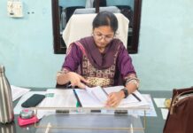 सहायक कलेक्टर सुश्री आयुषी बंसल ने संभाला मेघनगर जनपद पंचायत के सीईओ का प्रभार