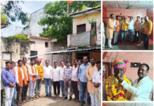 सारंगी भाजपा कार्यालय पर किसान मोर्चा के नव नियुक्त जिला मंत्री का भव्य स्वागत